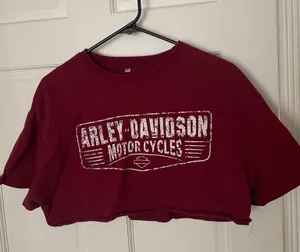 Cropped Tee Red Size XL thumbnail 1