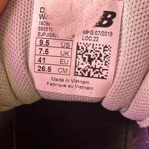 New Balance Gray and Black Athletic Sneakers thumbnail 9