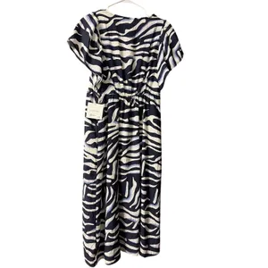 Ellen Tracy V-Neck Flutter Sleeve Dress size Small NEW thumbnail 3