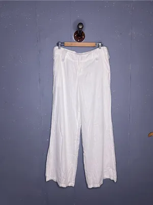 Princess Polly Pedra Linen Blend Wide Leg Pants Size 8 thumbnail 6