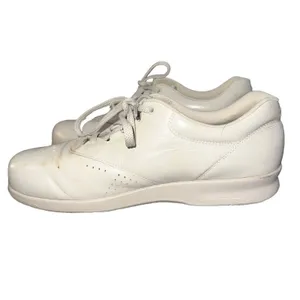 SAS Free Time Womens 8N Walking Sneakers White Lace Up Tripad Support Comfort‎ thumbnail 9