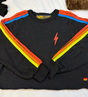 Aviator Nation Cropped Sweatshirt thumbnail 1