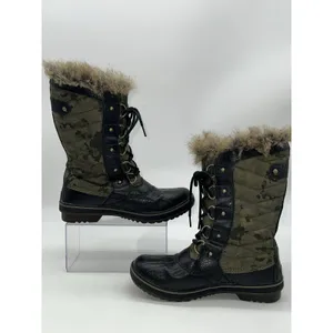 Sorel Tofino II Waterproof Insulated Faux Fur Winter Boots Camo/Black-Size 8.5 thumbnail 2