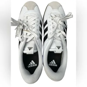 Adidas VL Court 3.0 Sneakers Men's 11.5 White Black BNIB Skate Shoes thumbnail 5