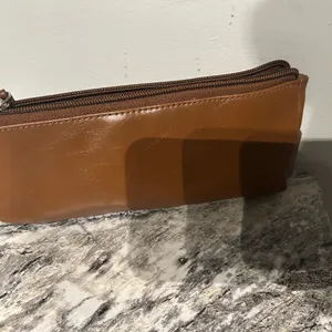 Nordstrom Brown Leather Pouch thumbnail 7