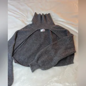 Turtleneck
Sweater‎ Topper Gray Size undefined thumbnail 6