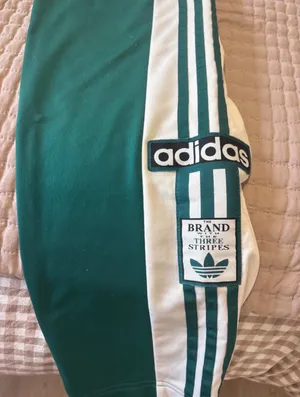 Green Adidas Track Pants thumbnail 3
