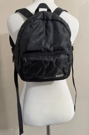 PINK Victoria's Secret Black Mini Backpack thumbnail 1