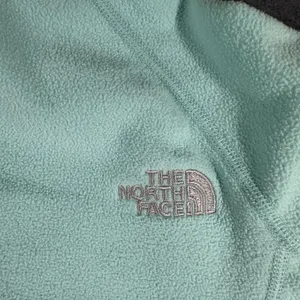 The North Face Pullover‎ Womens Small Green Fleece 1/4 Zip Mock Neck Lightweight thumbnail 14