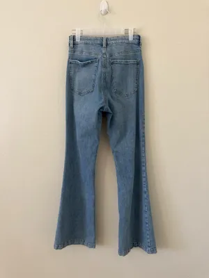 Garage light blue flare jeans women’s thumbnail 3