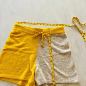 Anthropologie Lea Color blocked Knit Lounge Shorts Size Large NWOT $118 thumbnail 7