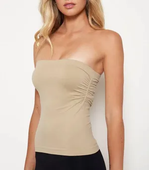 MOVING SALE Sugarlips Strapless White Top thumbnail 2