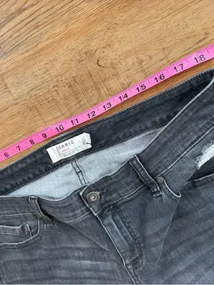 torrid Denim Shorts with Subtle Distress Size 18 thumbnail 5