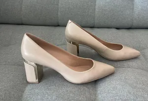 DKNY Nude Pointy Heels thumbnail 1