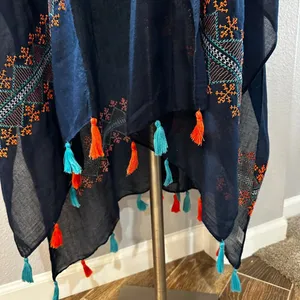 Woven Heart Kimono Cardigan Size S/M thumbnail 5