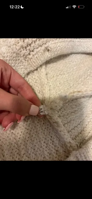 Cream sweater Tan Size M thumbnail 3