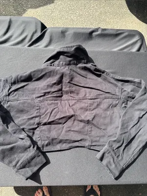 Divided Black Cropped Kids Jean Jacket thumbnail 4
