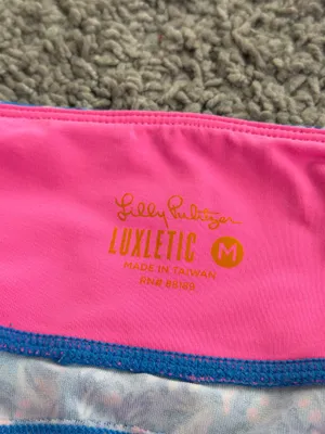 Lilly Pulitzer Luxletic Bike Shorts thumbnail 2