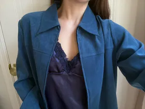 Croft & Barrow Blue Jacket thumbnail 4