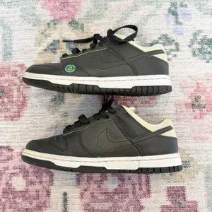 Nike Womens Dunk Low LX Avocado Shoes Size 5.5 DM7606 300 Black Green EUC thumbnail 4