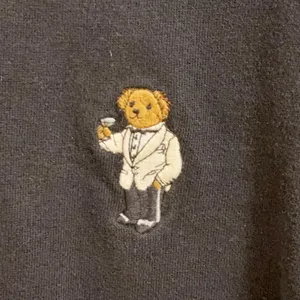 Black Polo Bear Ralph Lauren Hoodie Size small thumbnail 3