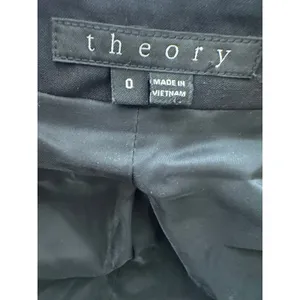 Theory Lanai Open Stretch Wool Blazer Women's Black Size 0 thumbnail 5