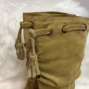 Arturo Chiang Slouch Boots Size‎ 8 Suede BIN 18 thumbnail 3