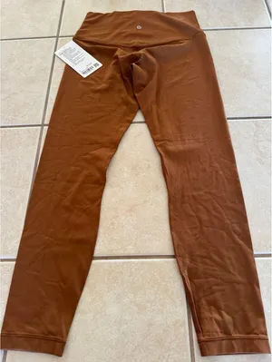 Lululemon Align High Rise 25” Cooper Brown Size 8 NWT thumbnail 2