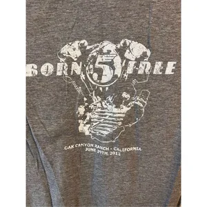Harley Davidson V-neck T-shirt size large Oak Canyon Ranch California (3571) thumbnail 6