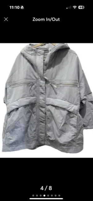 Free People Movement Billie Boxy Insulated Lightweight Hooded Jacket. Size M/L thumbnail 4