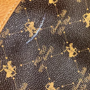 Beverly Hills Polo Club Crossbody Bag Brown‎ Monogram Shoulder Purse Handbag thumbnail 12