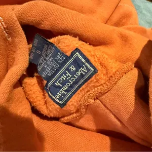 Vintage Abercrombie & Fitch Orange Hoodie - Size S thumbnail 7