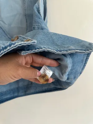 Show Me Your Mumu Saltwater Blue Denim Vest thumbnail 5
