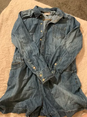 Universal Threads Denim Romper thumbnail 4