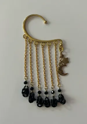 Celestial ear cuff Gold thumbnail 1