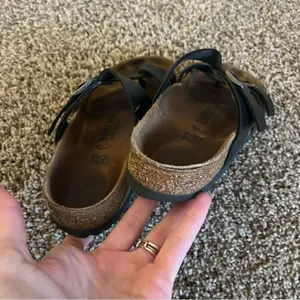 Birkenstock Mayari Black Strap Sandals thumbnail 4