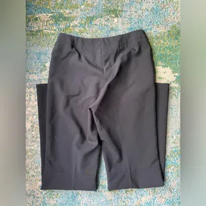 Krass&co Vintage Y2K NY&Co City Stretch black bootcut seamless dress pants, size 8 tall thumbnail 6