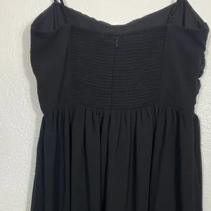 Aritzia Elegant Black Midi Dress Size 8 thumbnail 10