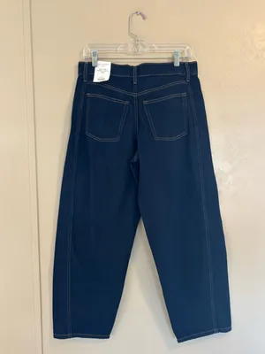NWT Free Assembly Mid Rise Barrel Ankle Jeans sz 2 thumbnail 2