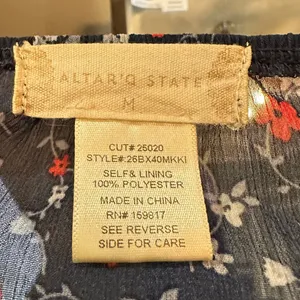 Altered State Blue Mini Dress thumbnail 4