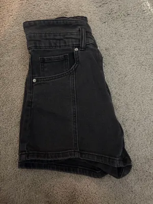 High-Waisted Wild Fable Shorts Denim thumbnail 3