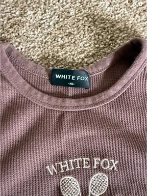 White Fox Brown Waffle Set thumbnail 4