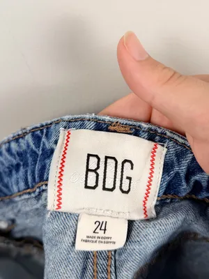Urban outfitters bdg micro mini denim shorts size 24 thumbnail 4