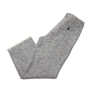 NWT Theory Adamaris in Tweed Single Pleat Wide Leg Fringe Hem Pants 6 x 31 thumbnail 9