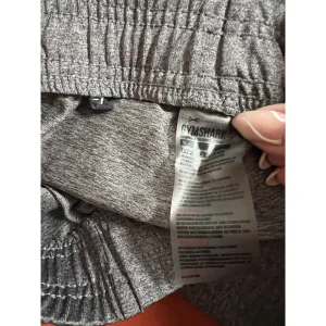 Gymshark Core‎ Leggings Marled Charcoal Gray White Spellout Size Medium thumbnail 4