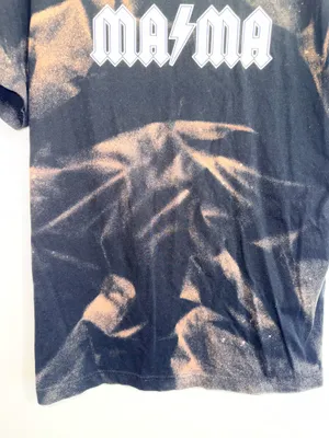 Mama Black & Tan Tie Dye Graphic Tee Short Sleeve Boutique thumbnail 5