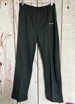 Vintage Adidas Baggy Wide Leg Windbreaker Track Pant - Grey / Size Medium thumbnail 1
