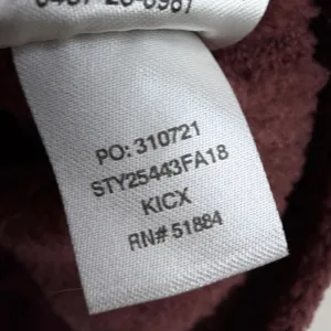 Patagonia Re-Tool Snap-T Pullover Women Small Burgundy 25443 Fleece Jacket thumbnail 8