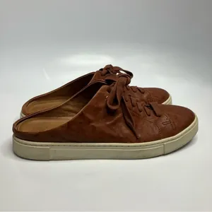 Frye‎ Ivy low lace mule leather sneakers size 9.5 thumbnail 3