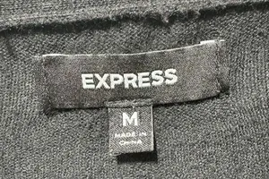 Express Women Black Long Sleeve Shrug Cardigan Size M thumbnail 2